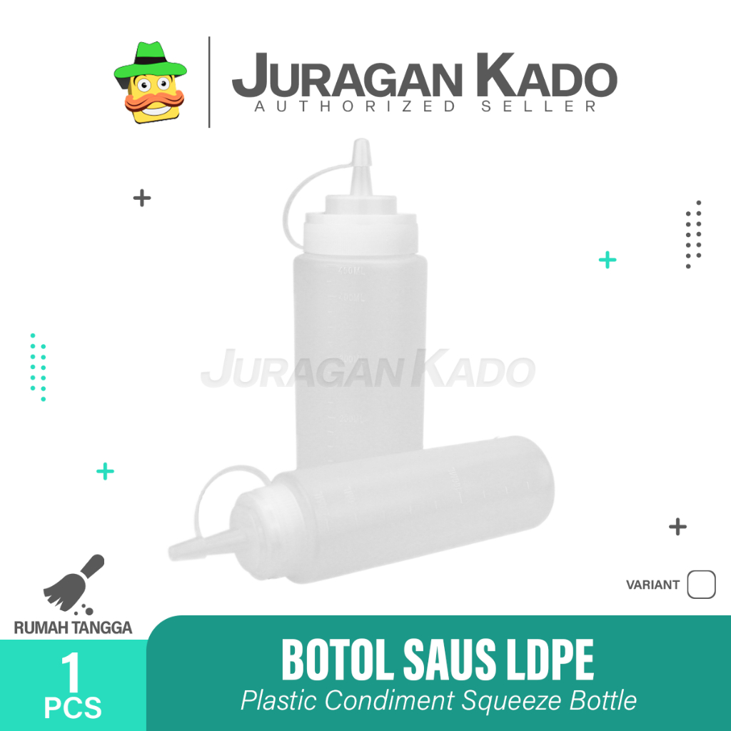 Botol Saos / Botol Kecap / Botol Bumbu / Botol Minyak / Botol Plastik Dapur Serbaguna