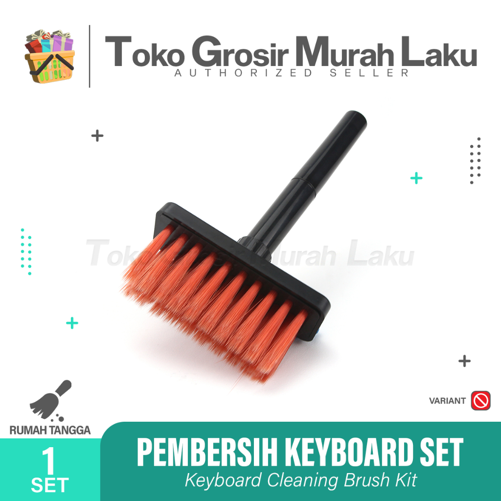 SIKAT ALAT PEMBERSIH KEYBOARD LAPTOP EARPHONE 5 in 1 CLEANING BRUSH