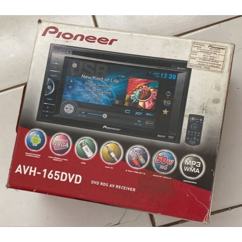 Pioneer avh165dvd