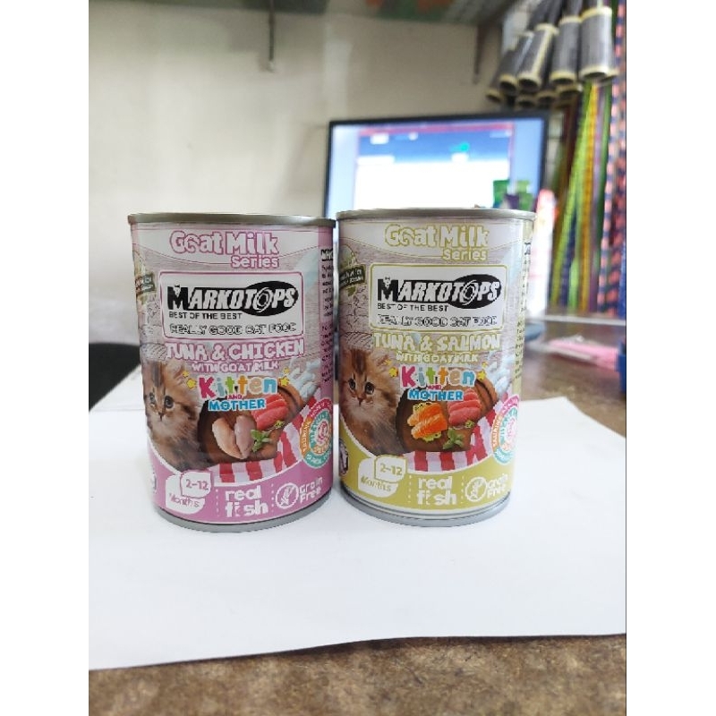 markotop kaleng kitten and mother 400gr/wet food markotops kitten and mother