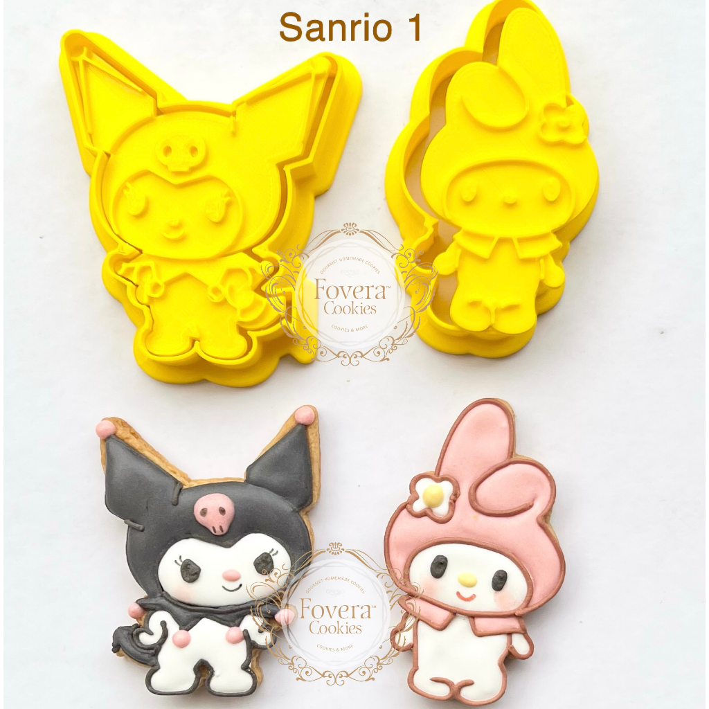 (satuan) SANRIO theme COOKIE / fondant / clay cutters
