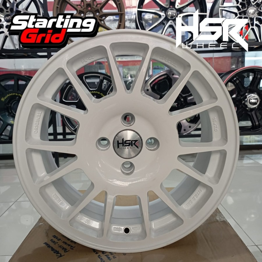 Velg city, brio, baleno, karimun, yaris, mobilio ring 16 HSR - terima tukar tambah pelek oem/ racing