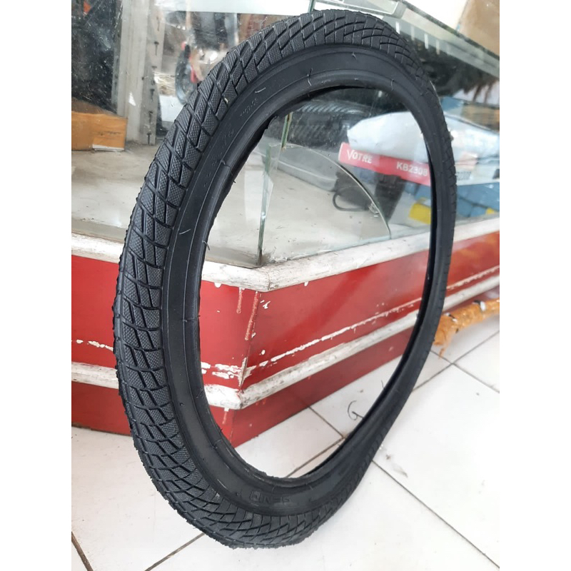 BAN LUAR SEPEDA ANAK UKURAN 18 x 1.75 GENIO Hitam