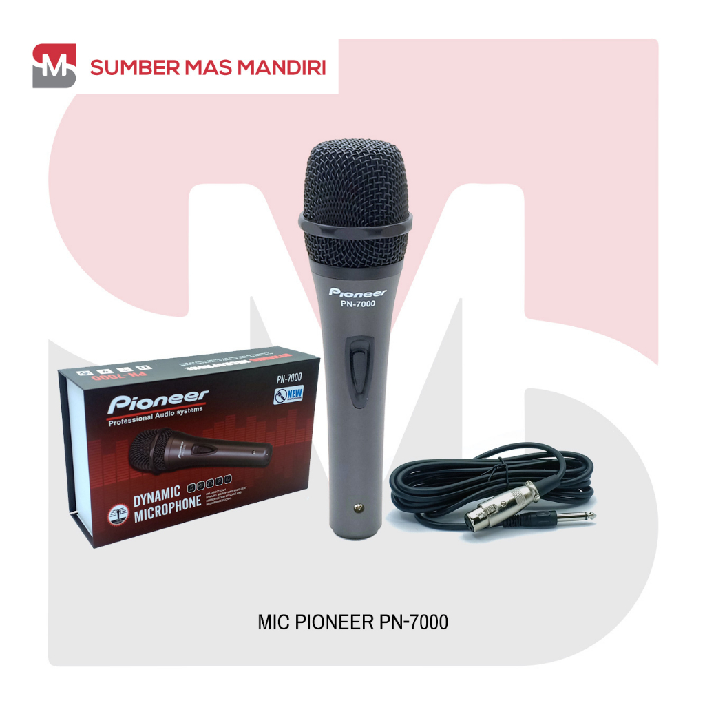 MIC KABEL PIONEER PN 7000 / MICROPHONE CABLE PN 7000 / MIKROFON VOCAL