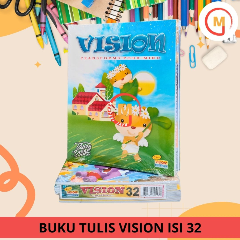 

Buku Tulis Vision Isi 32 (1 Pack)