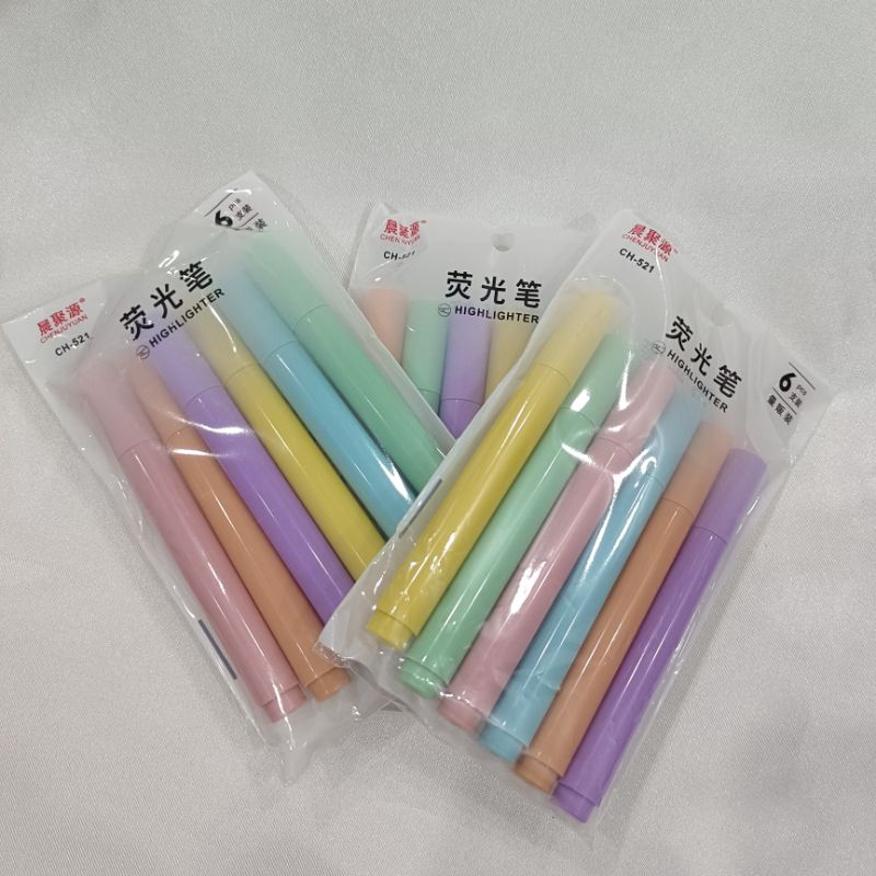 

stabillo warna terbaru/colour pen alat tulis/spidol highlighter 6 pics