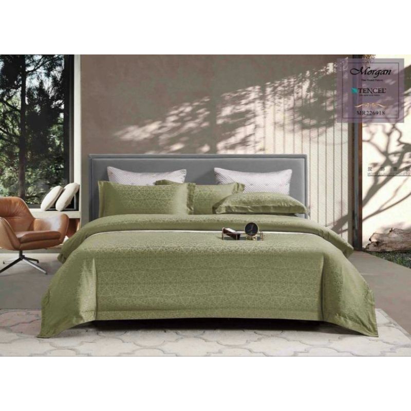 SPREI KING KOIL JACQUARD SPREI TENSEL SUTRA 80S