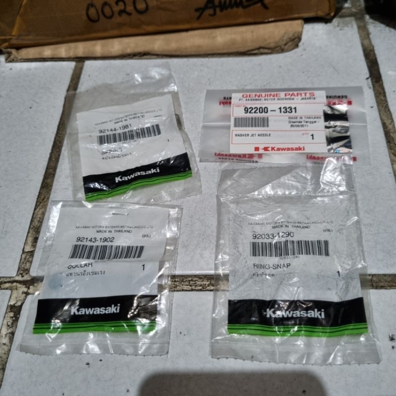 klip set jarum skep ninja rr original