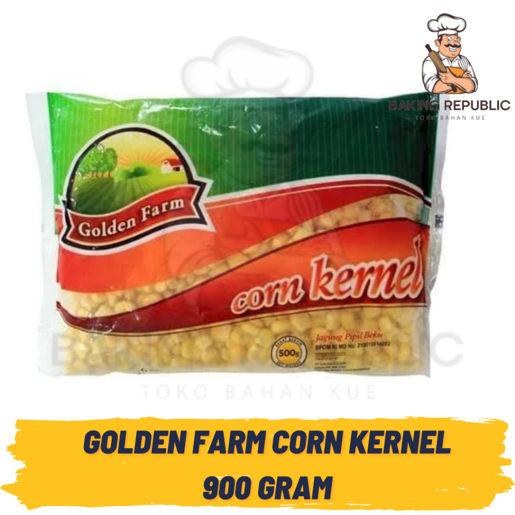 

GOLDEN FARM | CORN KERNEL | 1 KG | JAGUNG PIPIL MANIS 1 KG | KEMASAN PABRIK