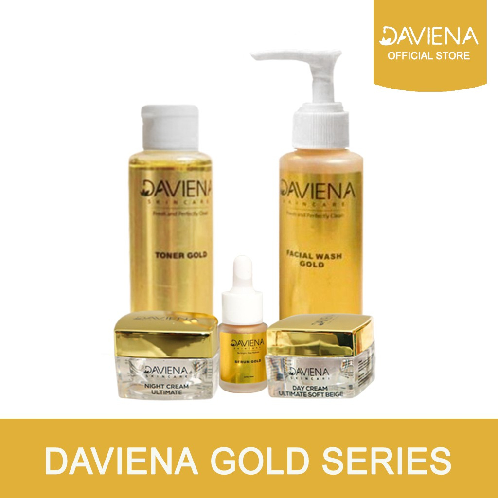 paket kecantikan, DAVIENA SKINCARE ACNE SERIES dan gold series