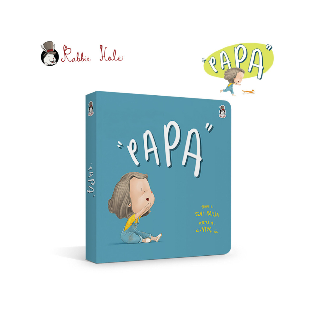 Rabbit Hole - PAPA - Buku Anak (Board book)