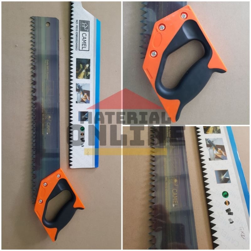 GERGAJI Bata Ringan Putih Hebel Batako Es Batu CAMEL 18 Inch