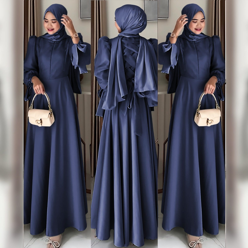PCS DRESS TATIANA FASHION PAKAIAN WANITA GAMIS MAXY MAXI BUSUI KR
