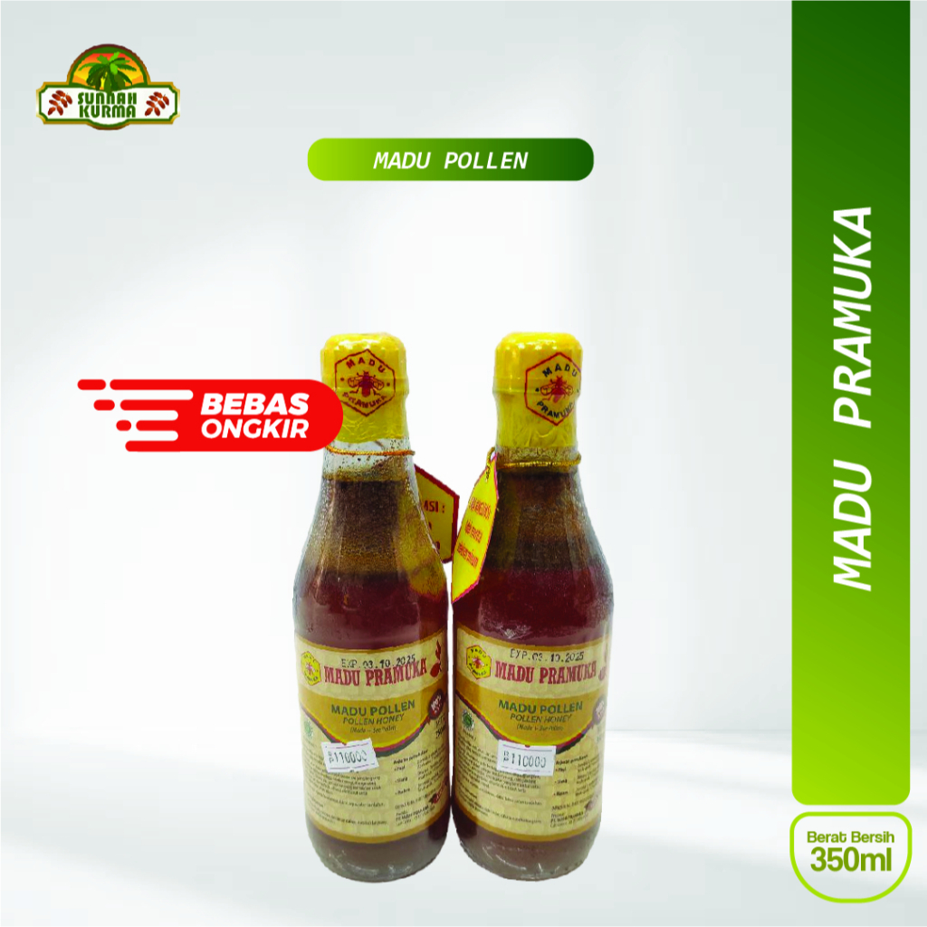 

Madu Pramuka Bee Pollen 350 ml
