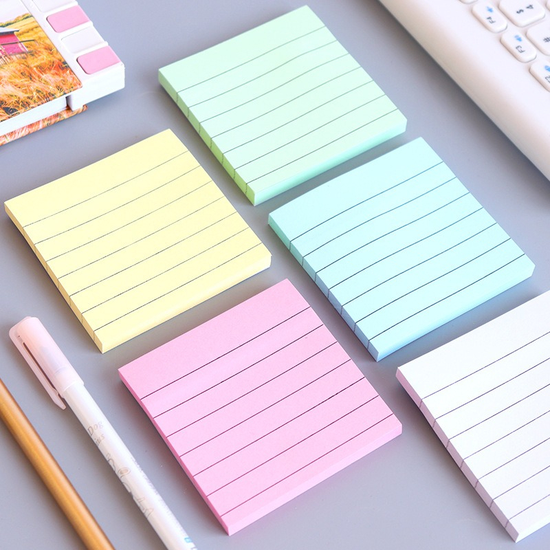 

Gannise Sticky Notes Kertas Memo Notepad Tulis Bergaris GN-ST0394