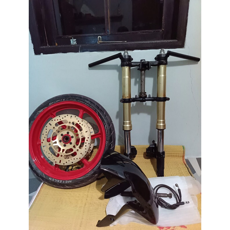 SET DEPAN HONDA RVF 400