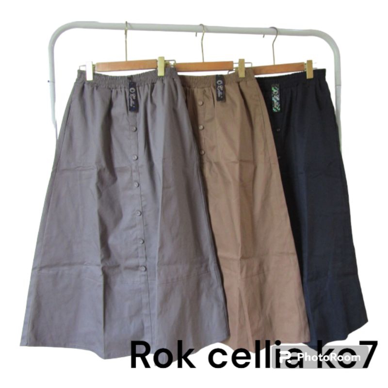 ROK KATUN KANCING 7CELLIA
