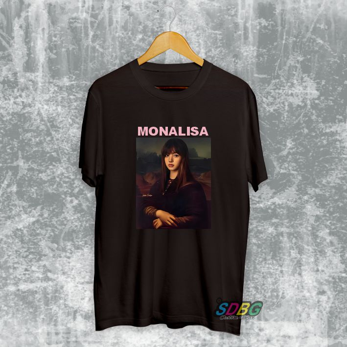 kaos baju blackpink monalisa - kaos distro bornpink