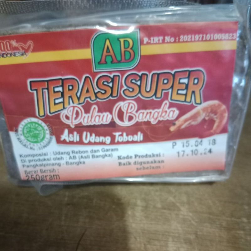 

terasi bangka super