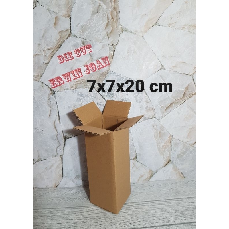 

Kardus / Box / 7x7x20 cm / Karton Packing polos baru ST