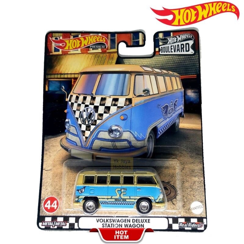 HOT WHEELS PREMIUM VOLKSWAGEN DELUXE STATION WAGON HW VW BOULEVARD