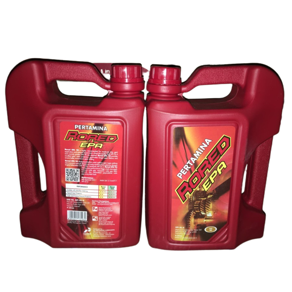 Oli pertamina rored epa sae 90 api GL-4 isi 4 liter