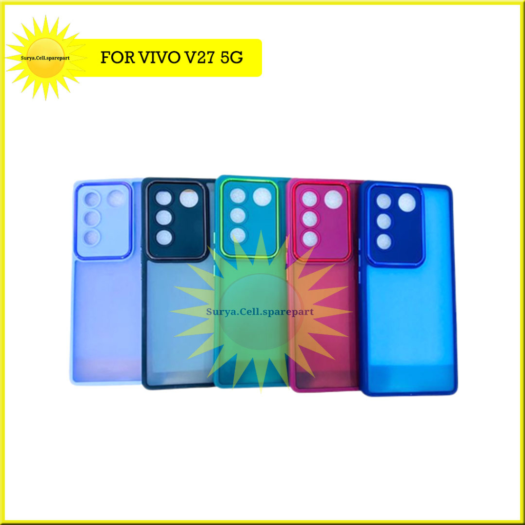 Case Premium Hybrid Chrome Vivo V27 5g Vivo V27e V27 Pro 5g