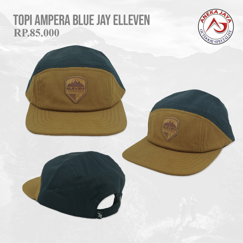 TOPI ELLEVEN AMPERA BLUE JAY