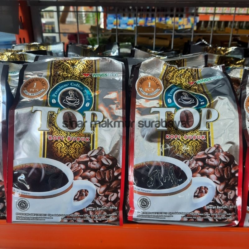 

TOP Kopi Bubuk murni 380g / Kopi Top 380g