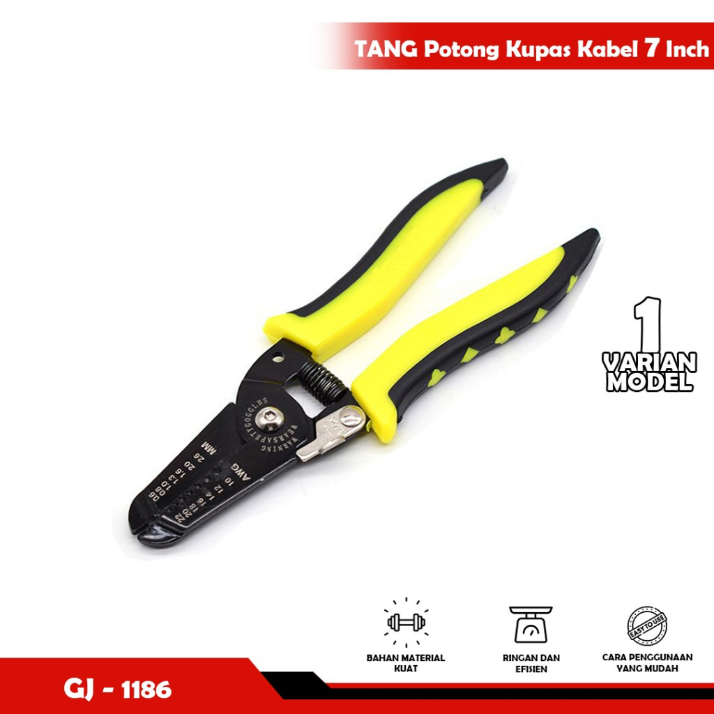 Tang Kabel Listrik 7Inch Belter Wire Stripper Multifungsi - YOYOSOO