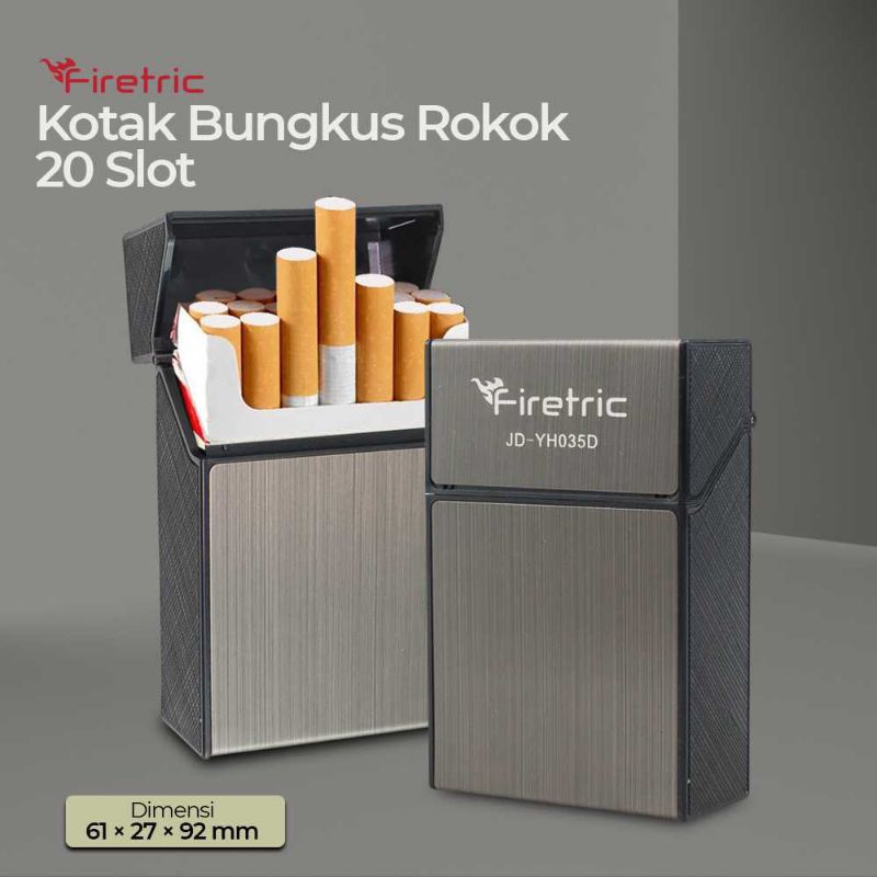 Tempat Kotak Rokok Muat 20 Btg - Wadah Roko Elegan
