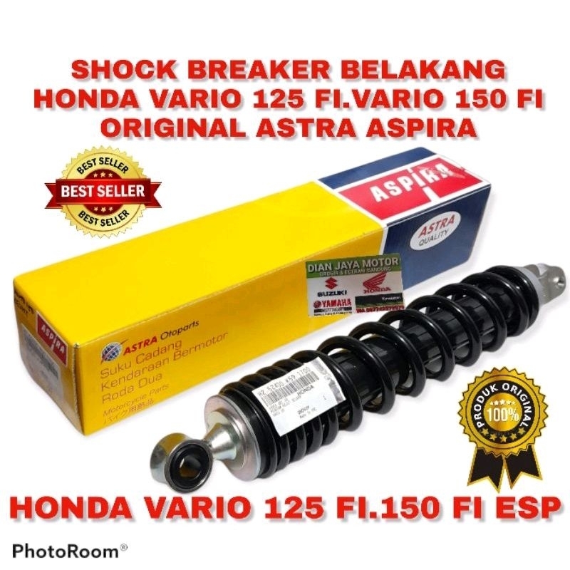 SOK SHOCK BREAKER BLK HONDA VARIO 125 FI VARIO 150 FI ESP BEAT FI ESP SCOOPY FI K59 BELAKANG ORI AST