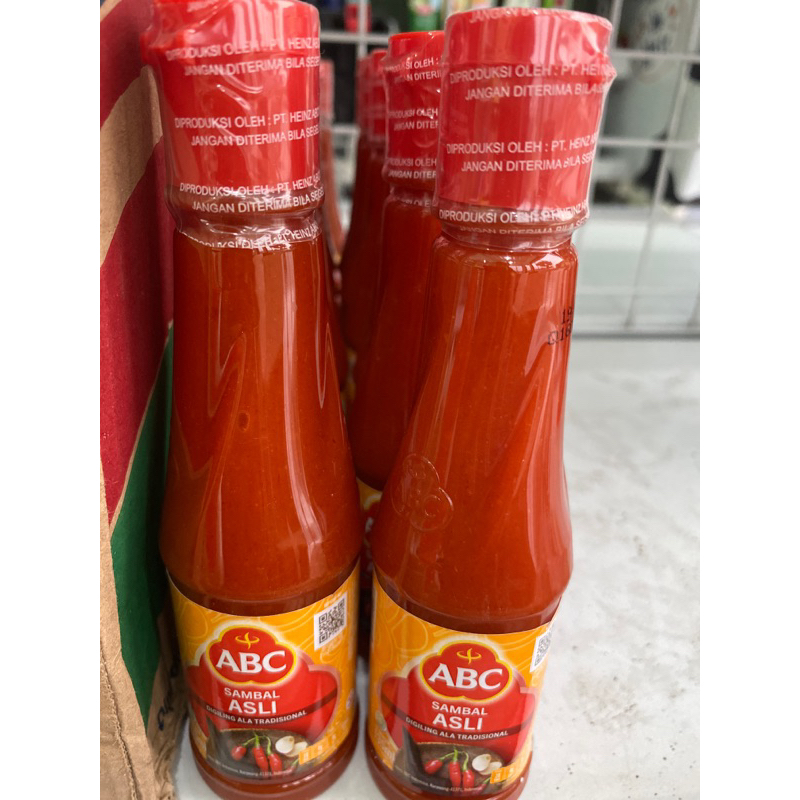 abc saus saos sambal asli 135 ml