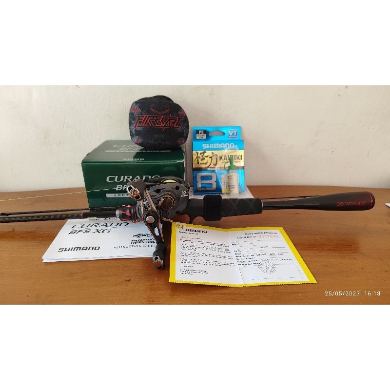 Shimano Curado BFS XG - Zodias bc 6-12lb