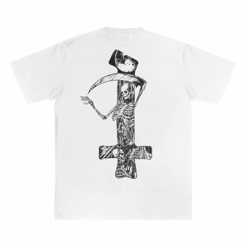 Heretic - T-shirt - Scythe White