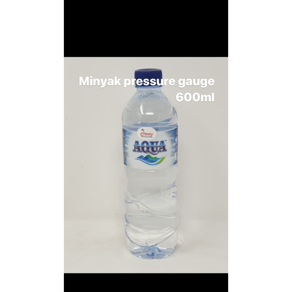 Minyak pressure gauge / glycerin pressure gauge 600 ml