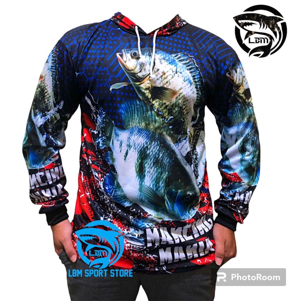 JERSEY MANCING BAJU MANCING LENGAN PANJANG KAOS MANCING LENGAN PANJANG