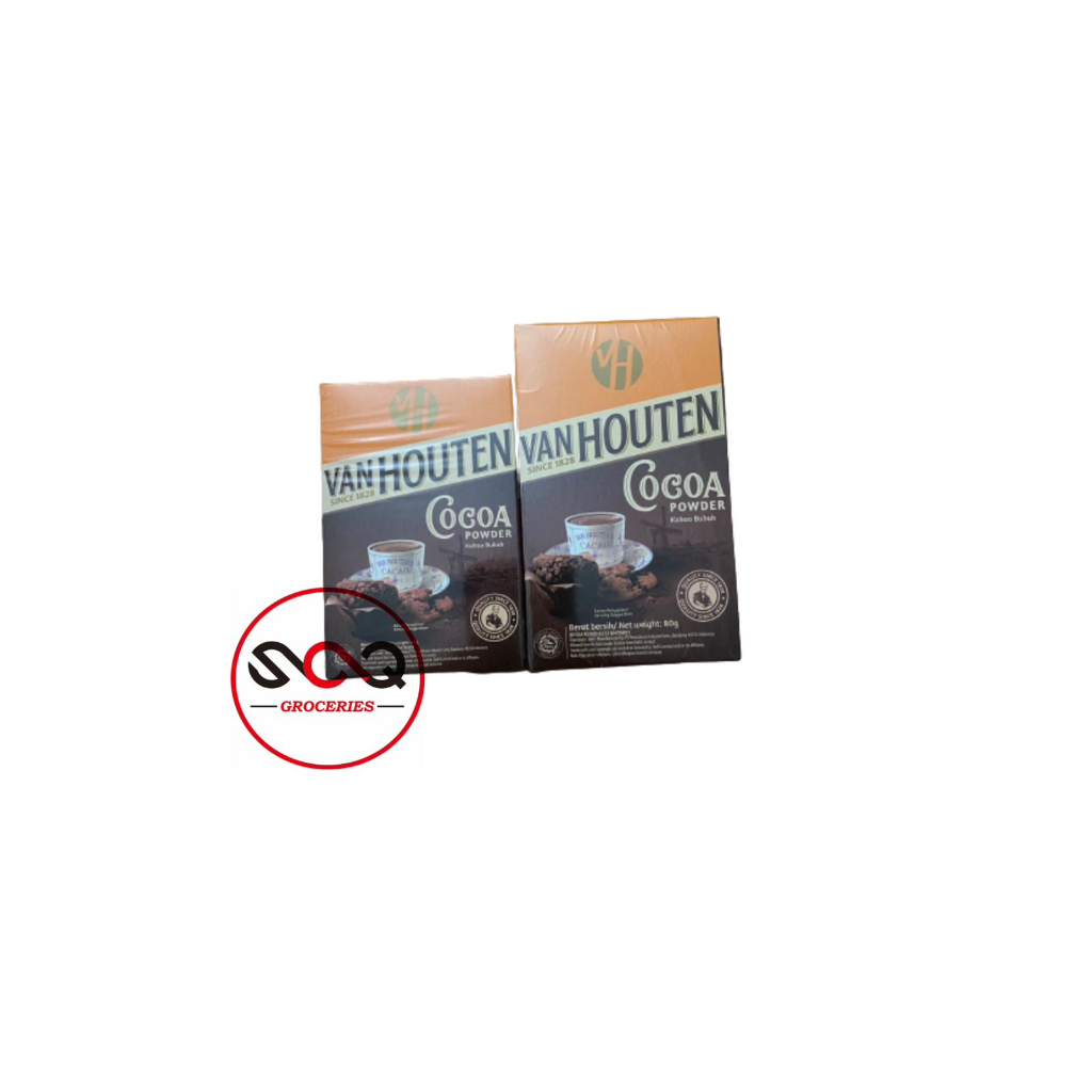 

Van Houten Cocoa Powder Coklat Bubuk 40gr, 80gr