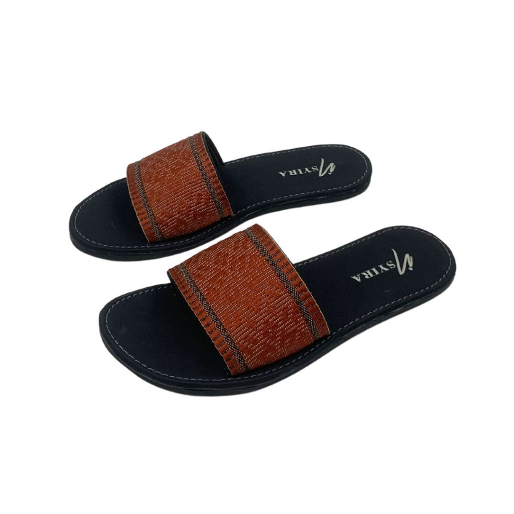 Insyira - Sandal Wanita Turki Yasmin / Sandal Wanita Slop Non Slip / Sandal Teplek Wanita Nyaman / Sandal Selop Wanita / Sandal Wanita Terbaru / Sandal Selop Sol Karet Wanita