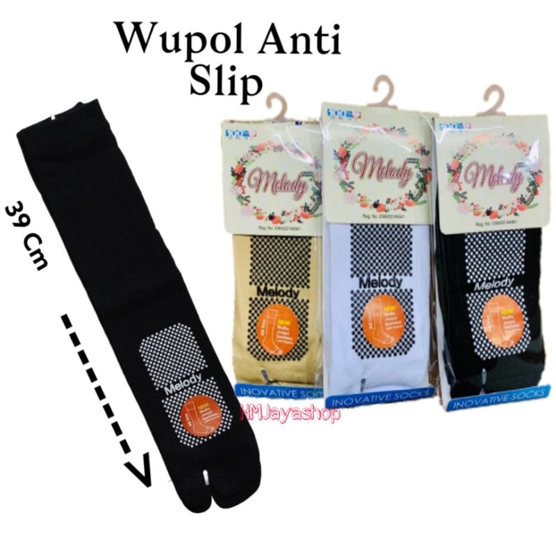 Kaos Kaki Wudhu Jempol Anti Slip WUPOL Polos9