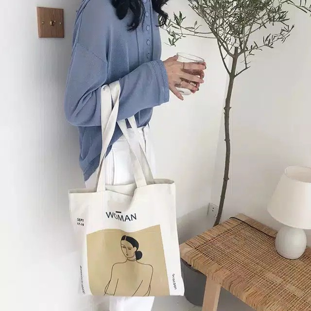 Tas Wanita Totebag Resleting Bahu Kerja Kuliah Import Branded Warna Hitam Murah Terbaru