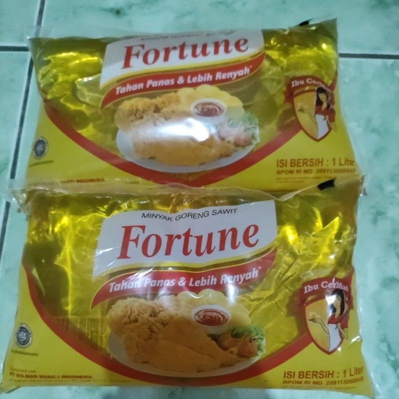 

MINYAK GORENG FORTUNE BANTAL | 1 L