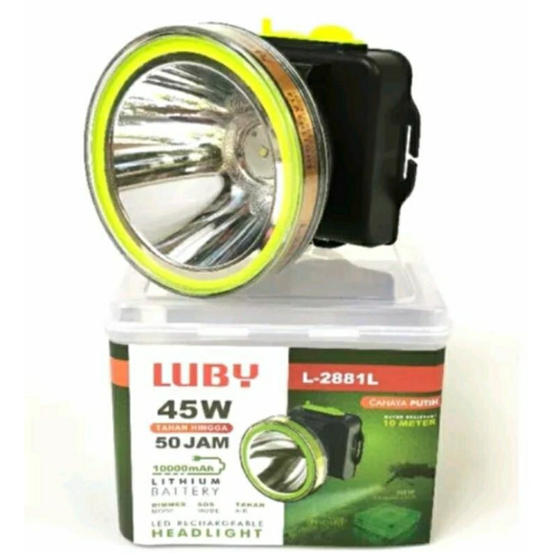 SENTER KEPALA LUBY L2881K, SENTER HEAD LUBY