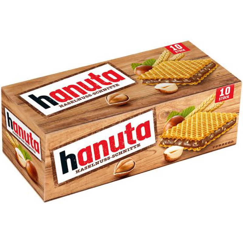 

COKLAT - WAFER FERRERO HANUTA ( SNACK IMPORT MURAH )