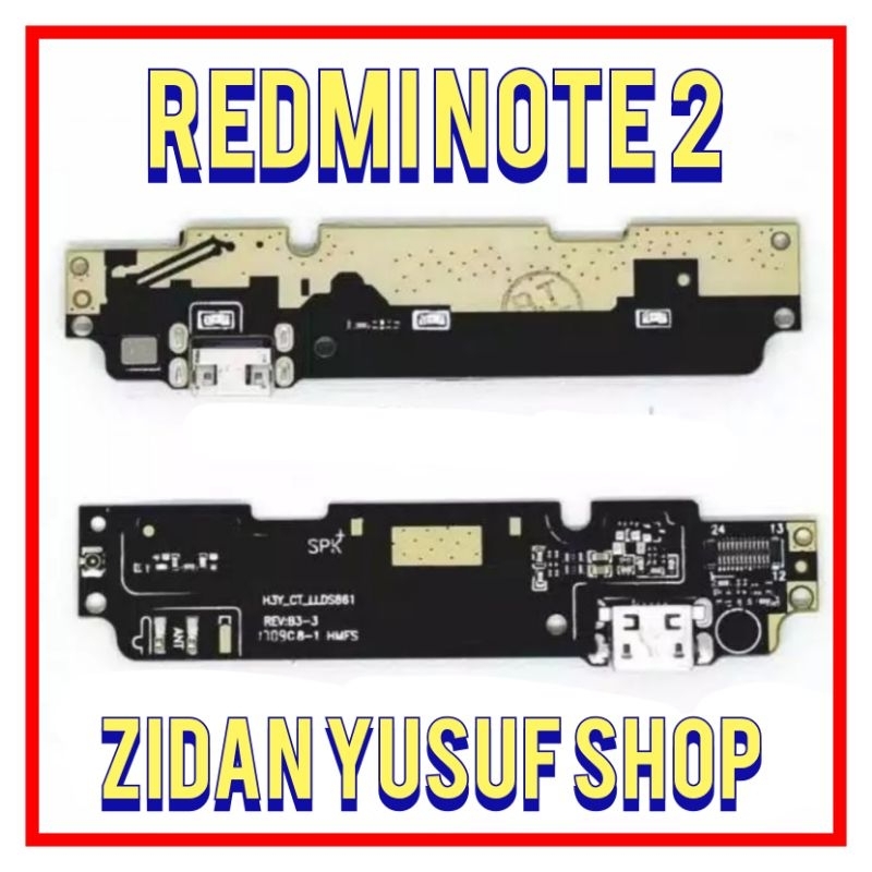 FLEXIBLE FLEXIBEL CHARGER PAPAN CAS XIAOMI REDMI NOTE 2 PLUG IN MIC ORIGINAL