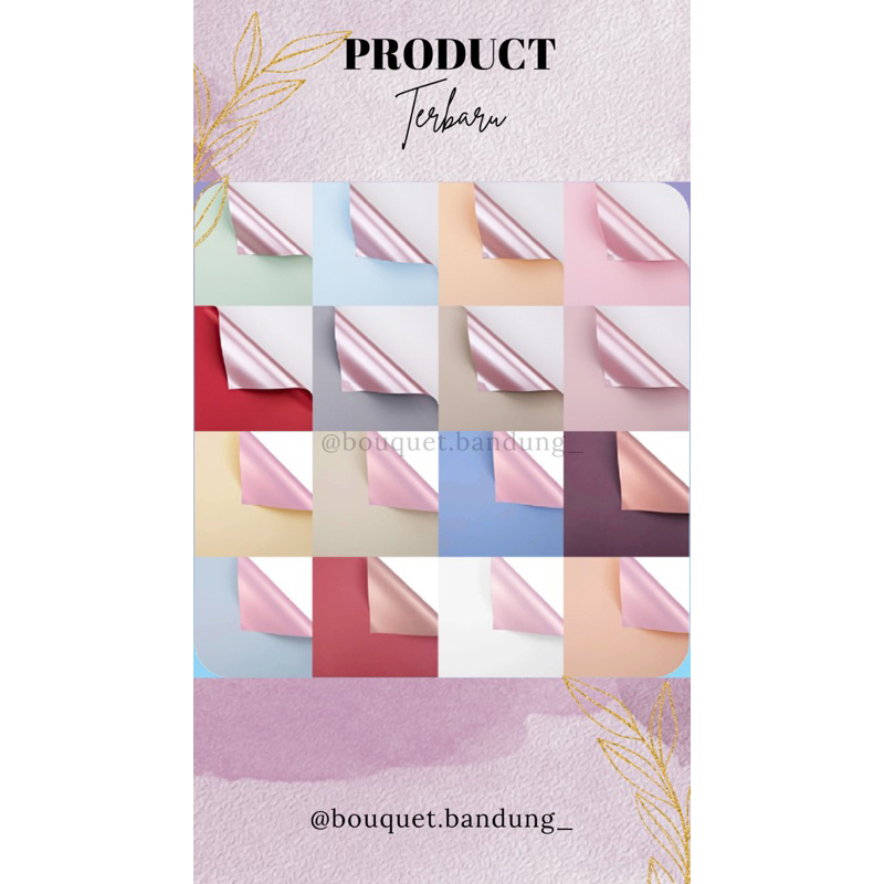 

KERTAS BUKET ROSE GOLD PAPPER FLOWER WRAPPING CELLOPHANE FLORIST ROSE GOLD