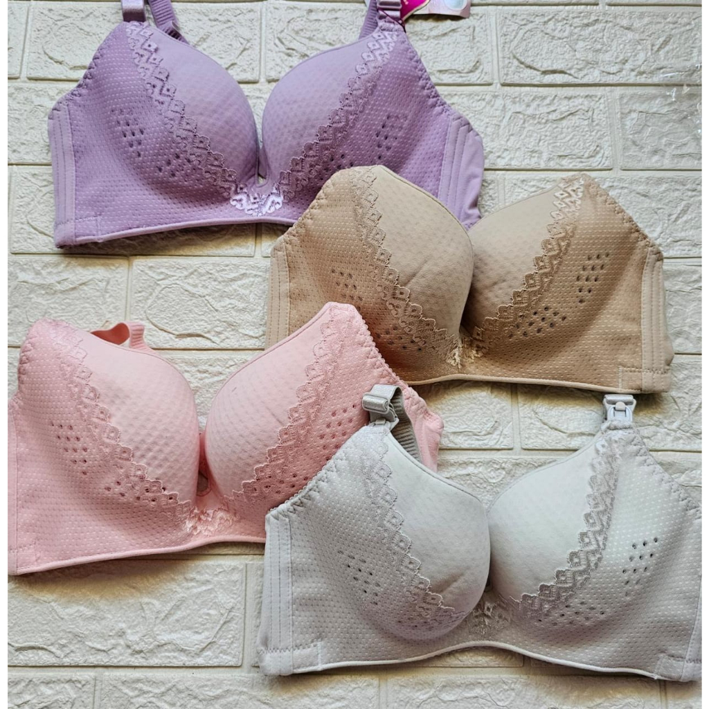 Bra bh menyusui maternity renda tengah kait atas cup C size 36 - 42 BF - 0603