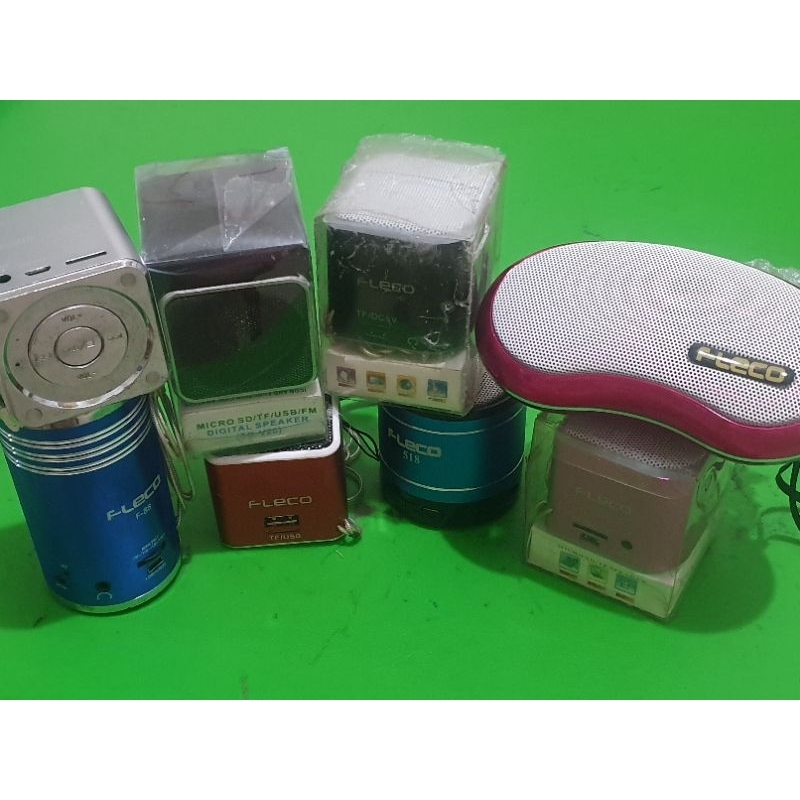 Speaker Fleco Non Bluetooth Reject Gambling Off Mp3 Music Box