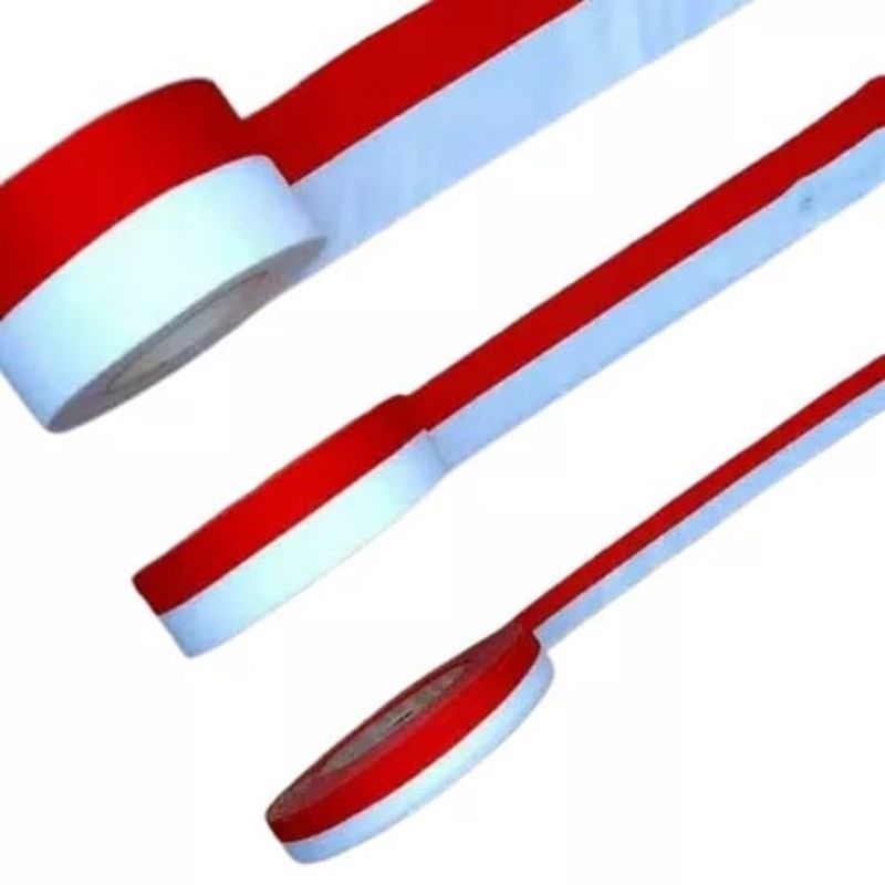 

Pita satin merah putih