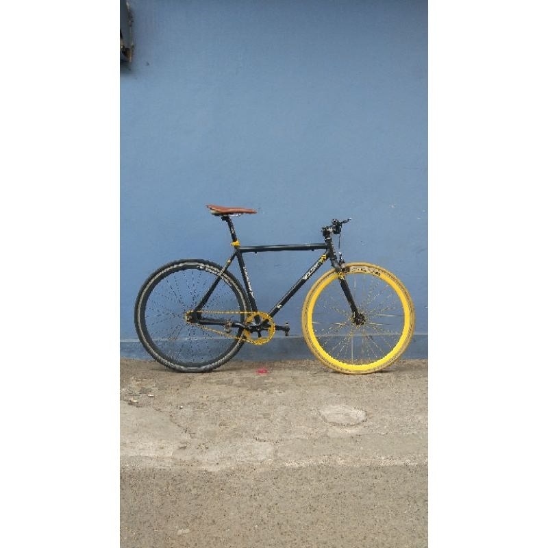 fixie, fixed gear, single speed, doltrap, soloist 71,fixie batang aluminium, fixie frame aluminum, s